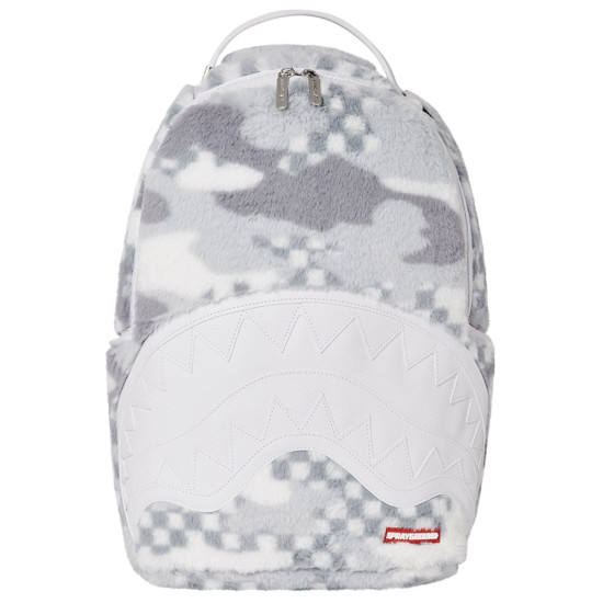 Sprayground Τσάντα πλάτης White Fur 3AM DLXSF Backpack